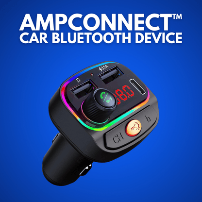 AMPCONNECT™️ Car Bluetooth Device 2.1 A Dual USB Port