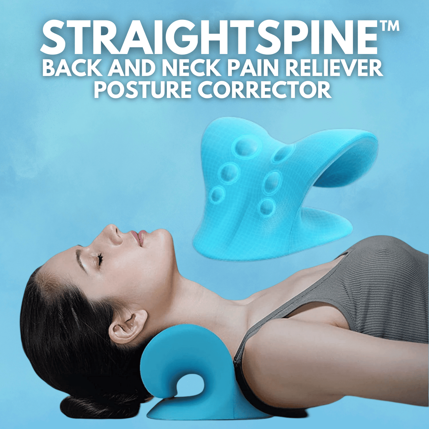 StraightSpine™ - Back and Neck Pain Reliever and Posture Corrector For Men and Women