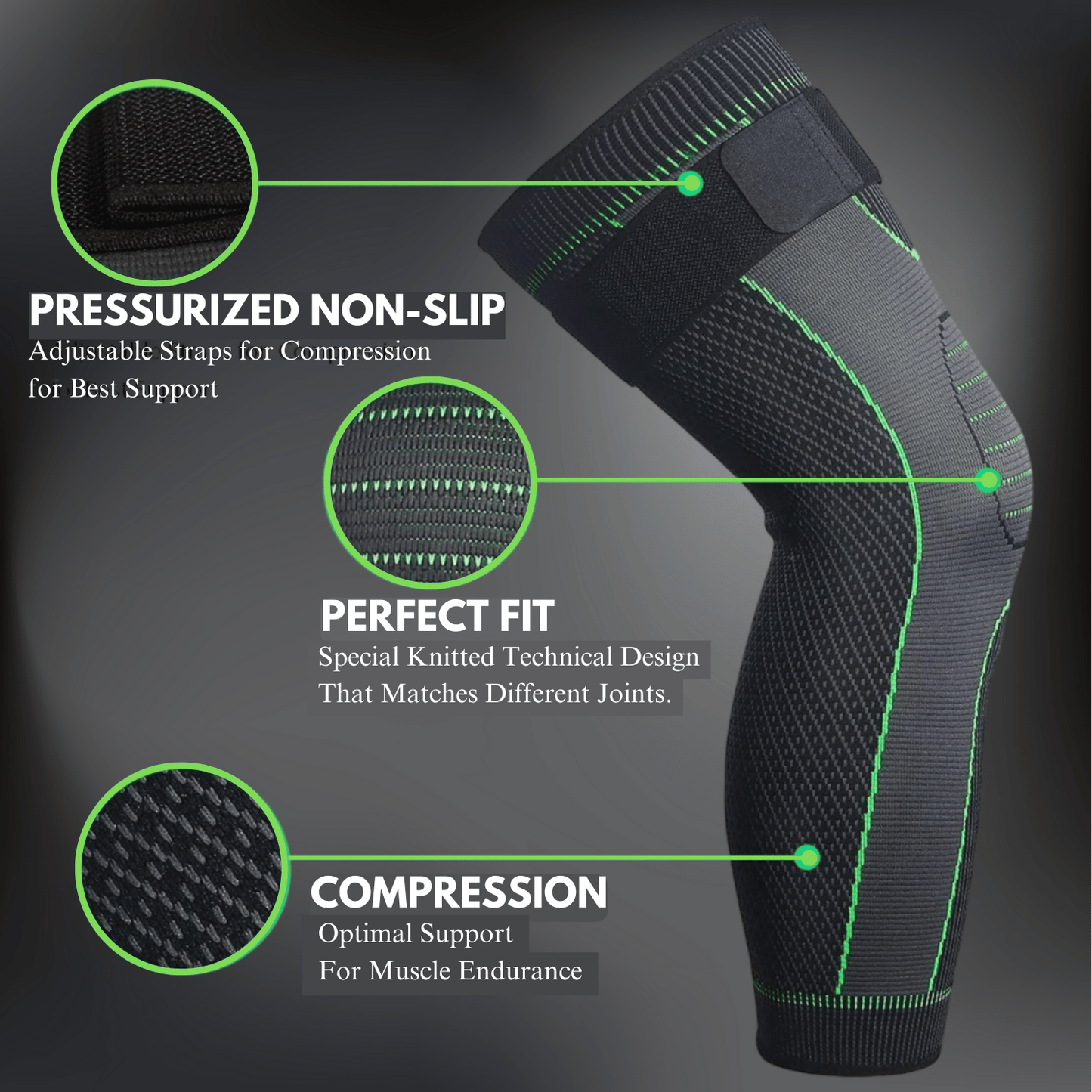 MaxRelief™ - Protection Compression Leg Sleeves For Men And Women