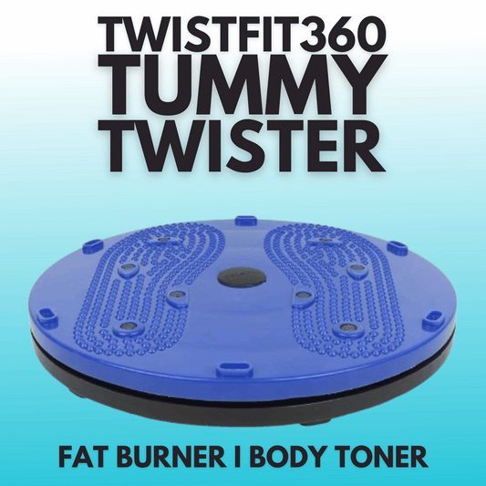 TwistFit360™- Tummy Twister Fat Cutter And Abdominal Exerciser For Men and Women (Free Workout Plan Ebook)