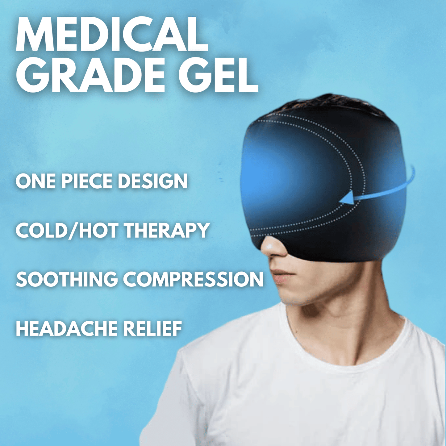 HeadRelief™ - Migraine and Headache Relief Cap