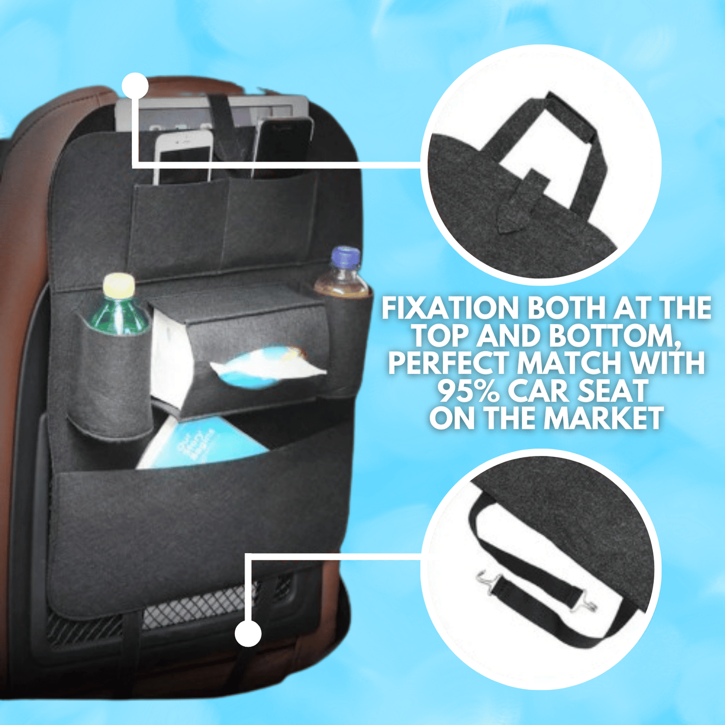 BackSeatPro™ - Car Back Seat Storage Organiser (Buy 1 Get 1 Free)