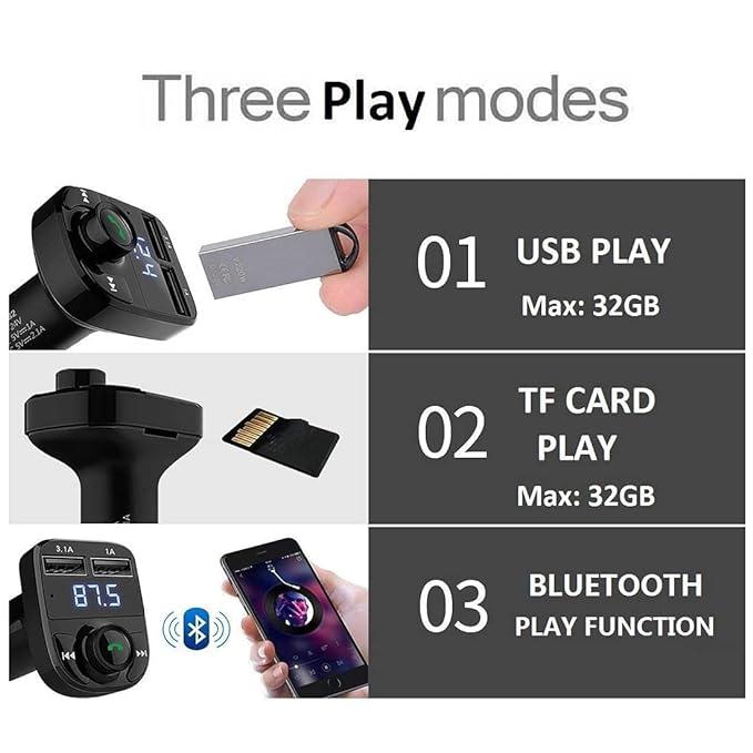 AMPCONNECT™️ Car Bluetooth Device 2.1 A Dual USB Port